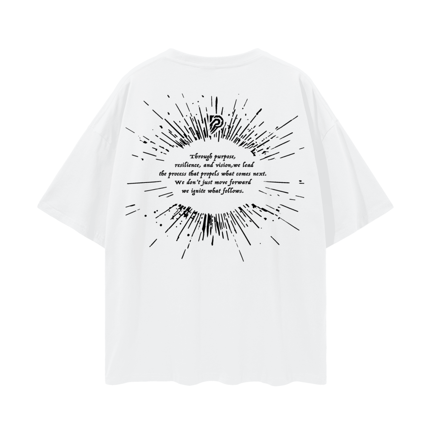 The Precursor Oversized Tee White